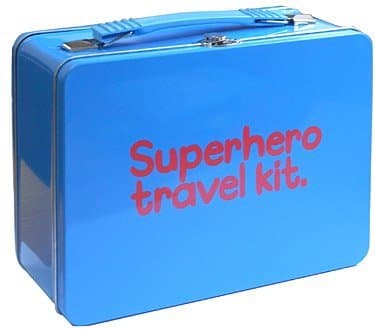 Superhero Travel Kit Lunch Box