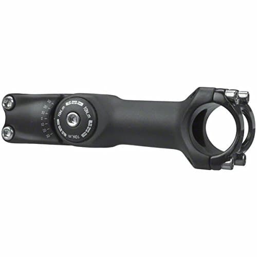 Kalloy Adjustable 26.0mm 90mm Black Stem