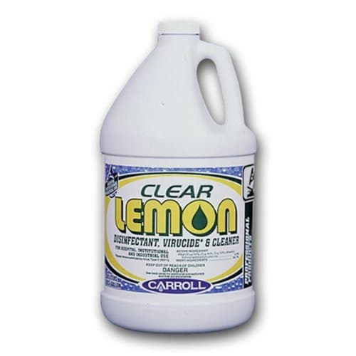 Clear Lemon Disinfectant Cleaner - Gallon
