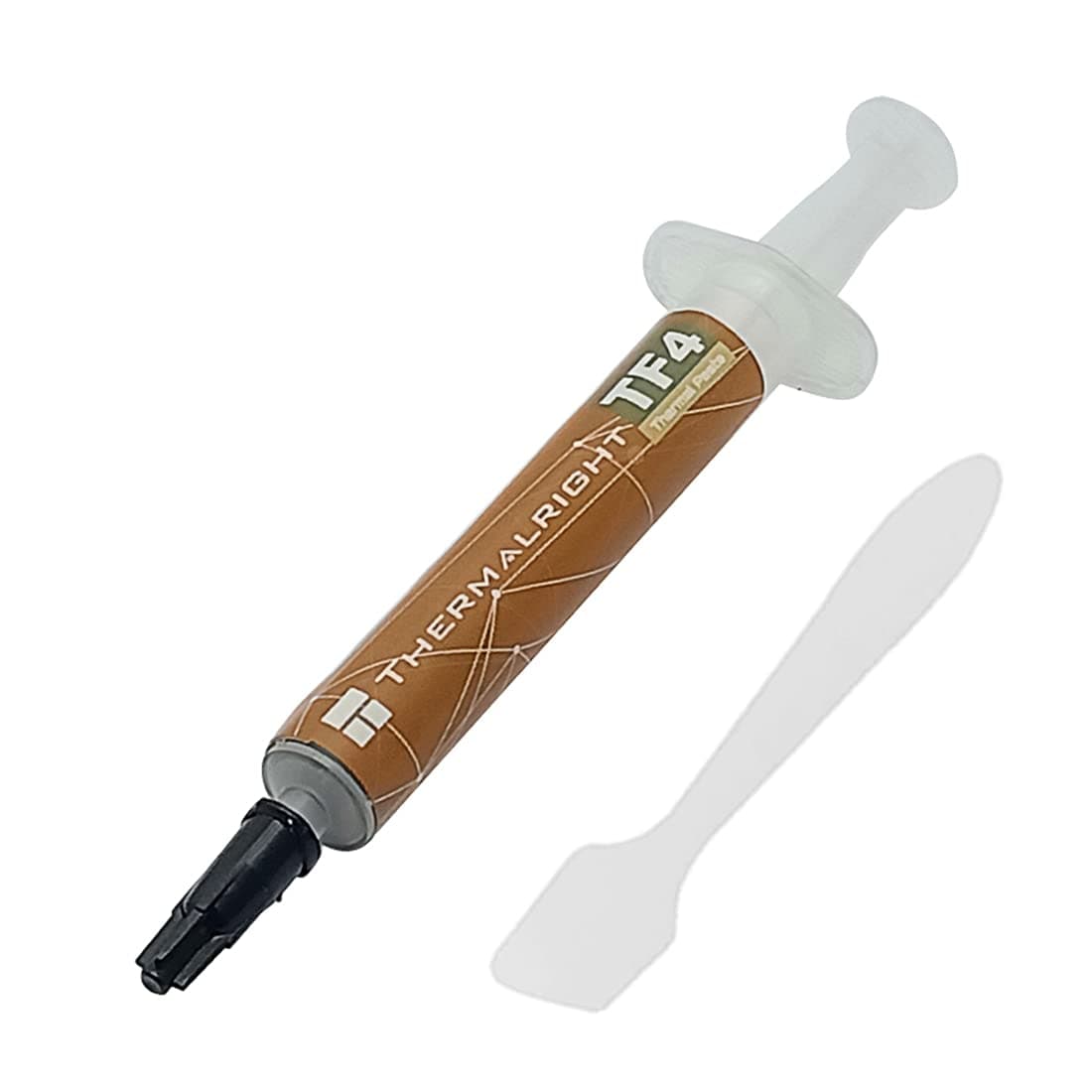 Thermalright TF4 Thermal Compound Paste 9.5 W/mK, Carbon Based High Performance Heatsink Paste, CPU for All Coolers, 1.5 Grams with Tool
