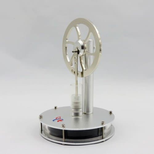 Magnetic Ringbom Stirling Engine Runs Off Hot or Cold Water