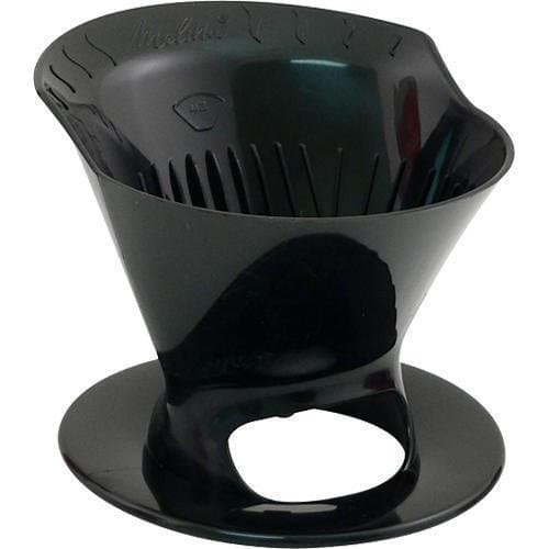 64007 1 Cup Black Pour-Over Coffee Brew Cone