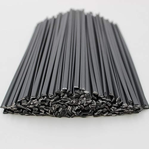 ACQUA 9.8 Inch Black PP (Polypropylene) Plastic Welding Rods for Car Bumper Repair Tools Hot Air Welder Machine
