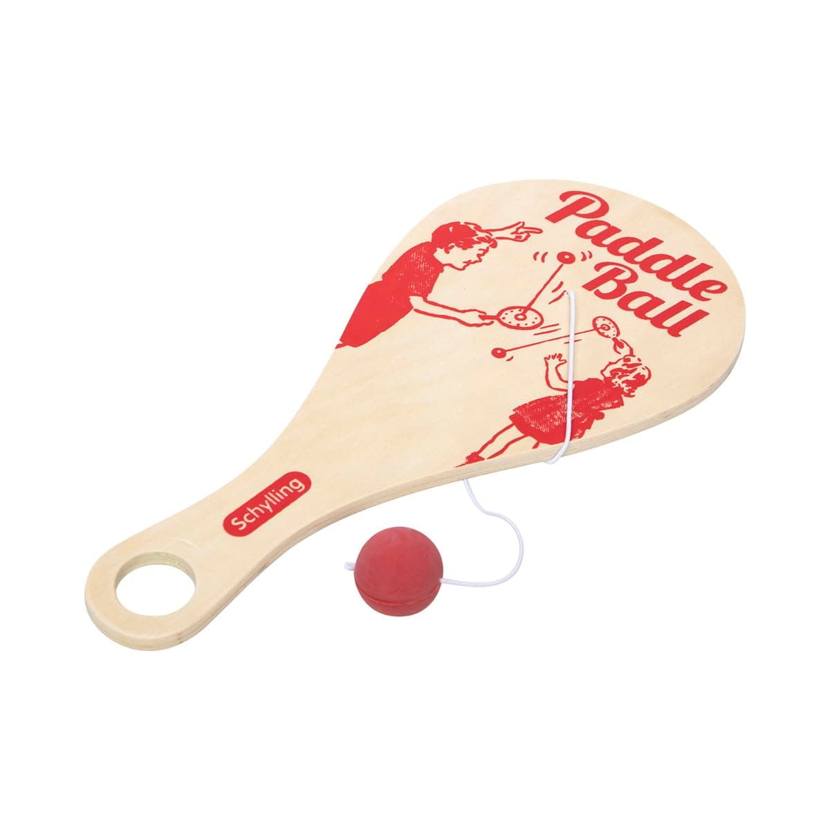 Schylling Paddle Ball Game, Blue