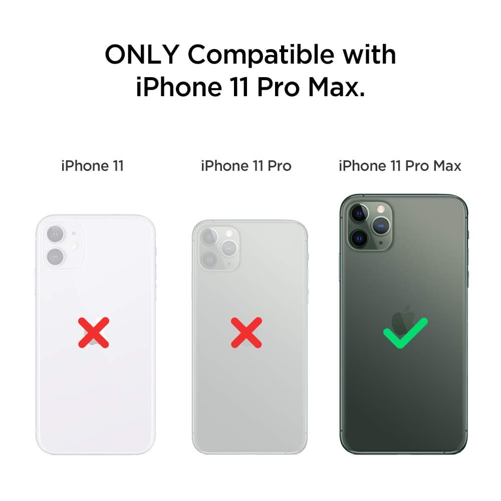 Spigen Ultra Hybrid Case Compatible with iPhone 11 Pro Max - Midnight Green