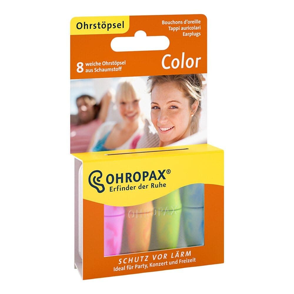 Ohropax Earplugs Colour