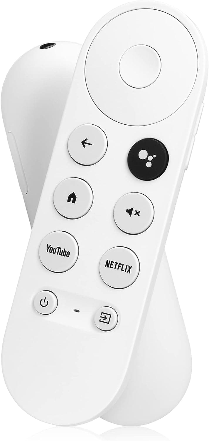 Replacement Remote for Google Chromecast 4k Snow Streaming Media Player (Remote Control ONLY) - GA01919REM