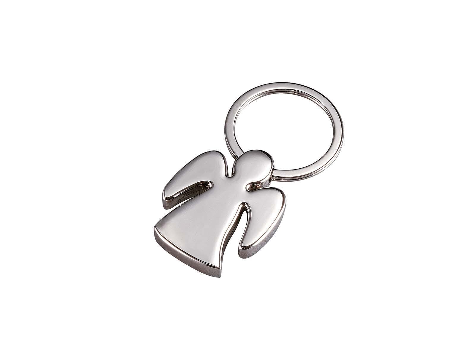 WEDO Celia Keyring, Silver, 5.8 x 3.5 x 0.5 cm