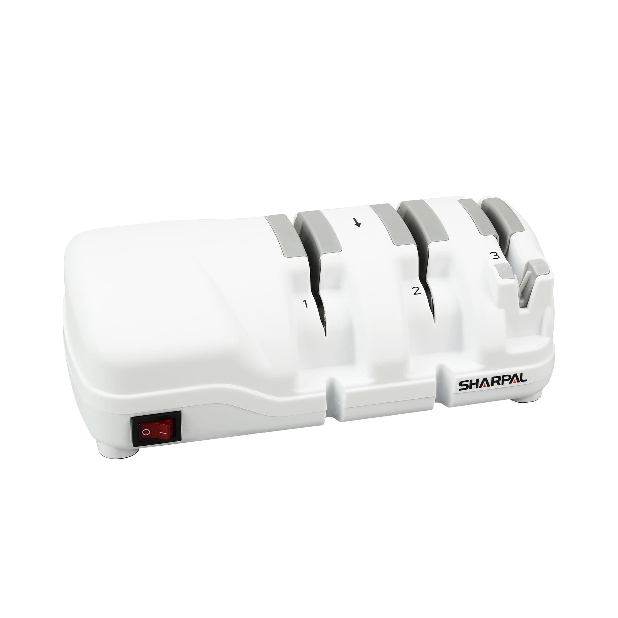 198H Electric Knife Sharpener - 3 Phase Professional Knife Sharpening System with Diamond Wheels, Suitable for Double Beveled Straight Side & Serrated Knives, Quick Razor Sharp Result