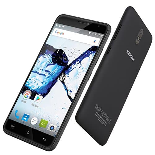 HAFURY UMAX 6.0 inch 3G Phablet Android 7.0 MTK6580 Quad Core 1.3GHz 2GB RAM 16GB ROM 13.0MP Rear Camera 4500mAh Battery Black
