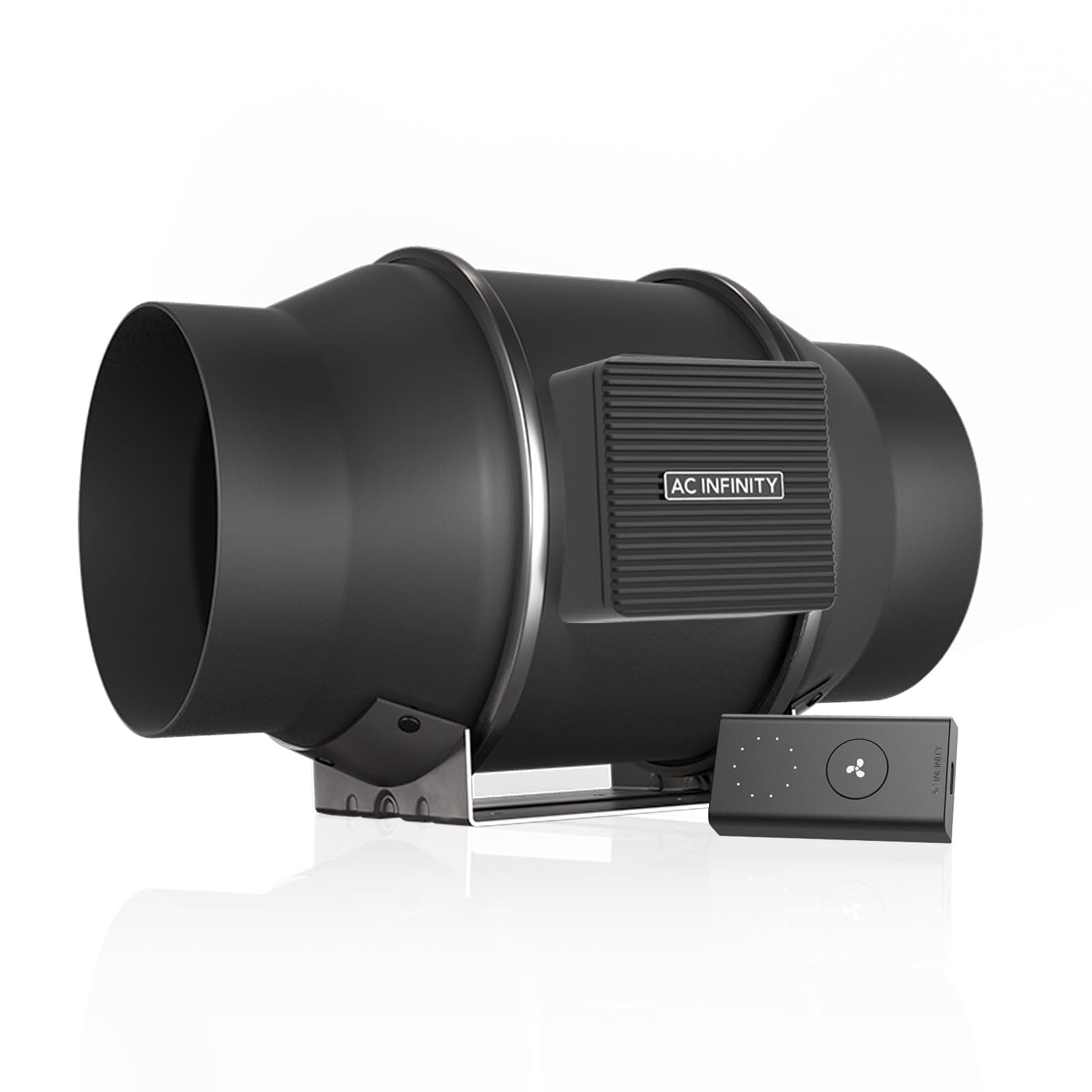 CLOUDLINE PRO S6, Quiet 6” Inline Duct Fan with Speed Controller - EC Motor Ventilation Exhaust Fan for Heating Cooling Booster, Grow Tents, Hydroponics