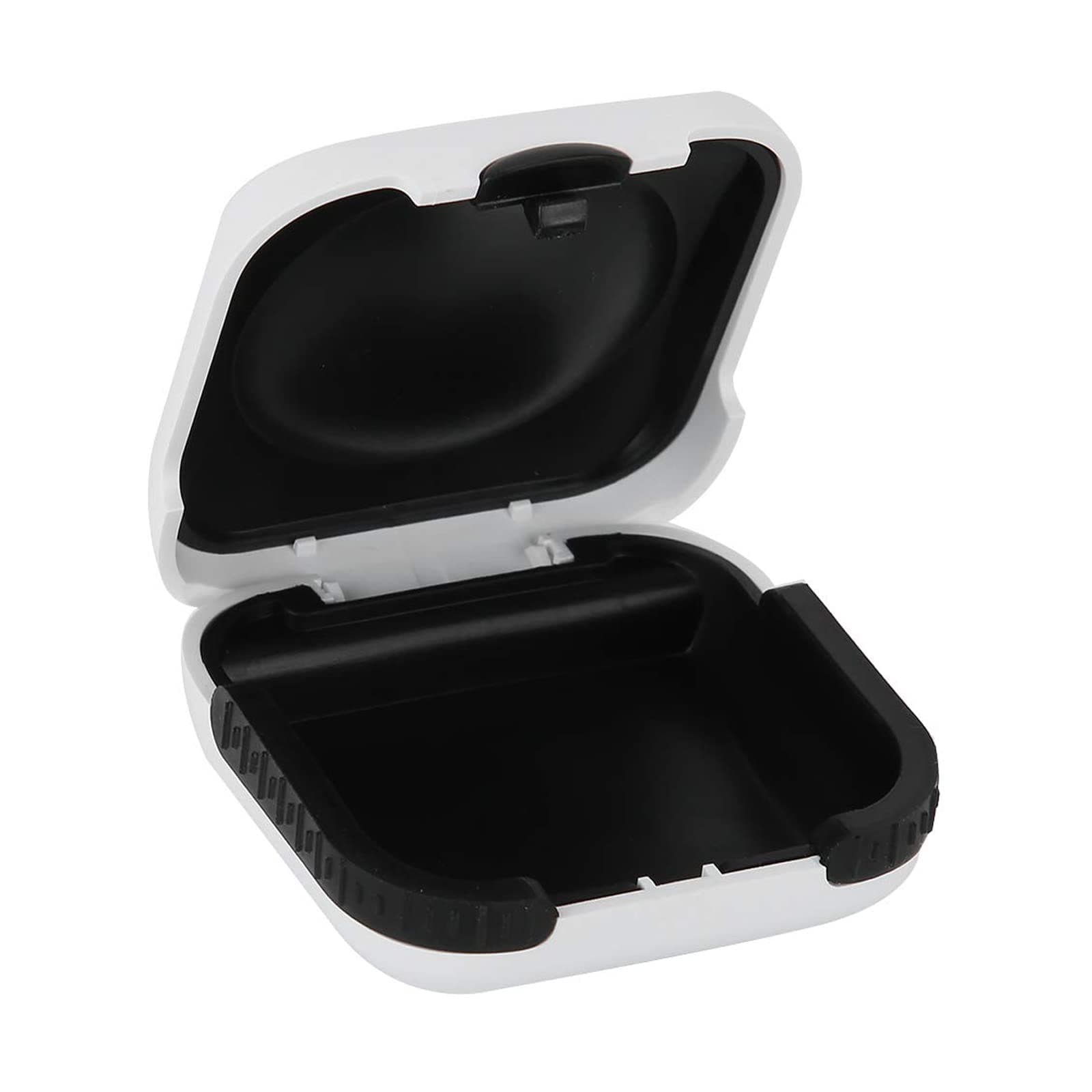 Hearing Aid Case Hard Small Splashproof 2.16"*2.04"*0.39" Cushioned Interior for 2 Hearing Aids, ITE, RIC, CIC