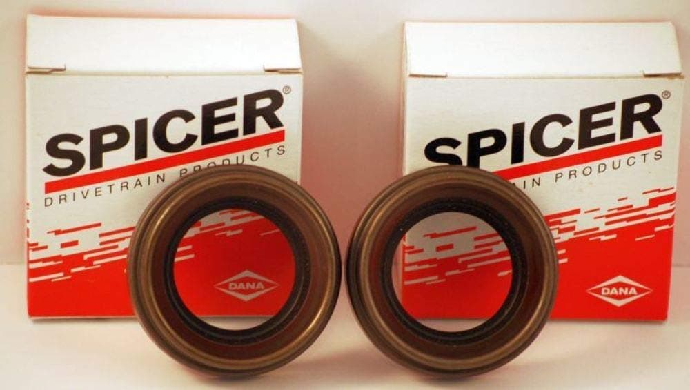 Dana Spicer Two Front Inner Axle Seals for 03-17 Jeep TJ/JK Wrangler Rubicon 44