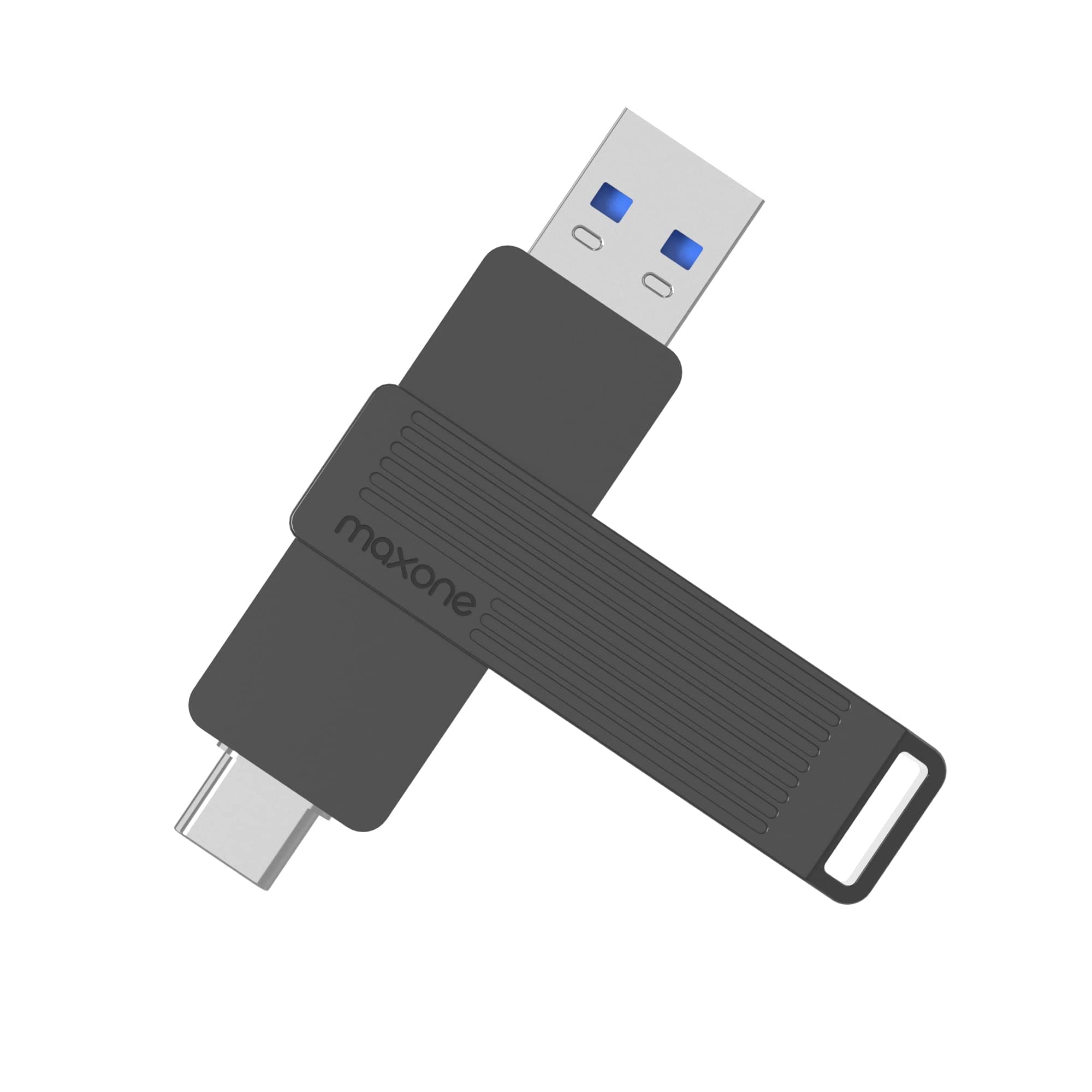 External 512GB Portable Solid State USB Drive, USB Type C Both 3.1 Tech - 2 in 1SuperSpeed+.Optimal Speeds Up to 600MB/s Read, 260MB/s Write - Speedy+