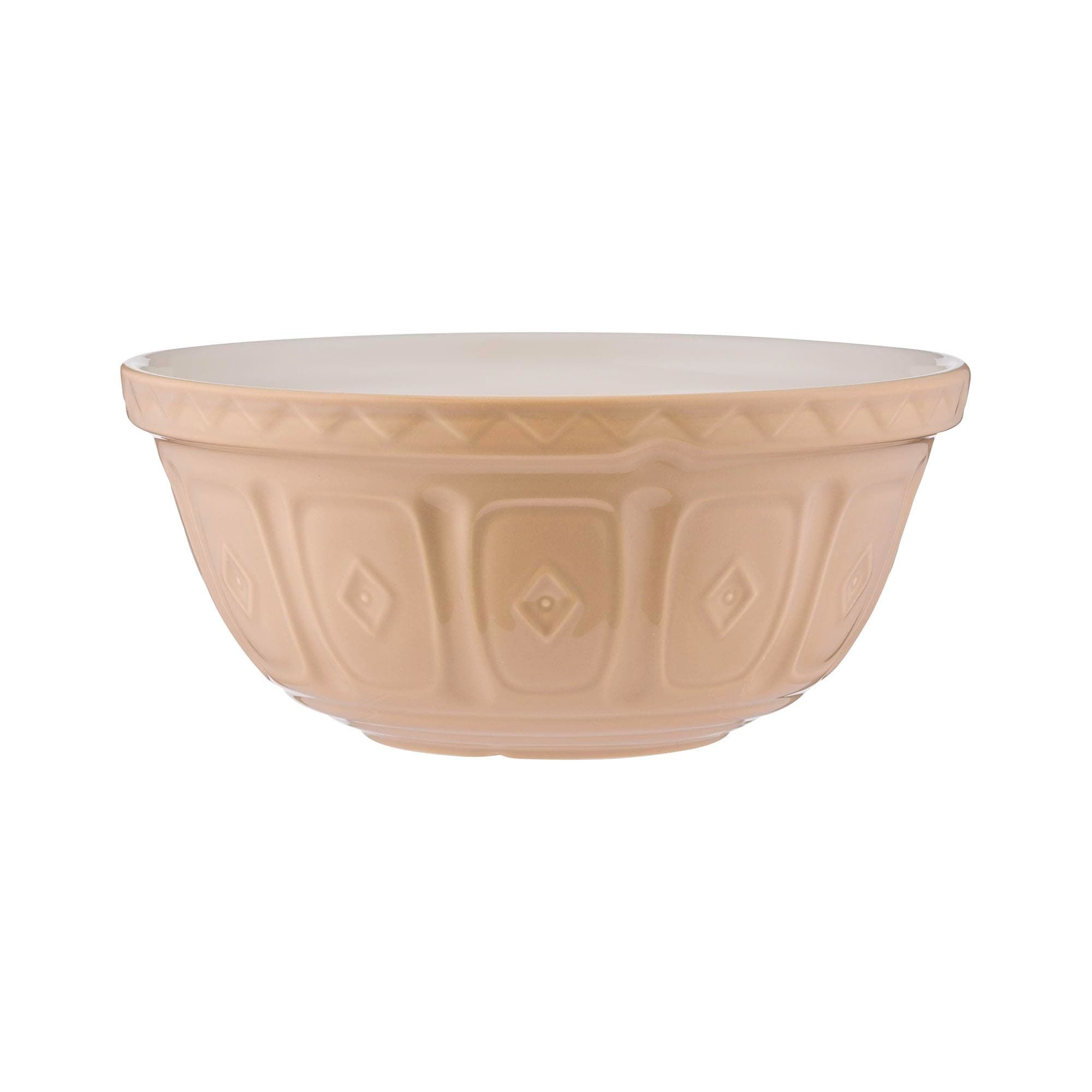 Cane Mixing Bowl Size 12 | Iconic 29cm Earthenware Bowl | 4 Litre Capacity | Dishwasher Safe | Classic British Design