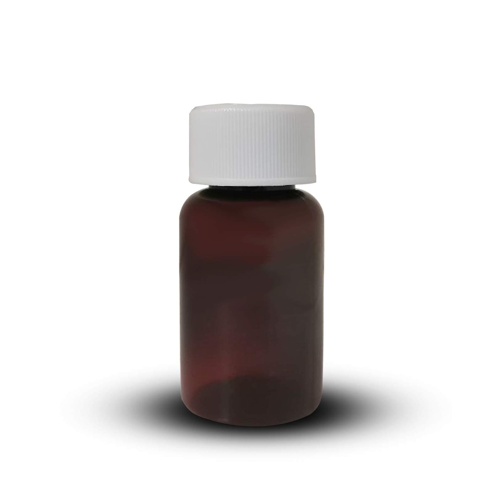 75 ml Extra Strong Thick Amber Plastic PET Bottle Ideal for Pill Storage 1pcs with Child Resistance