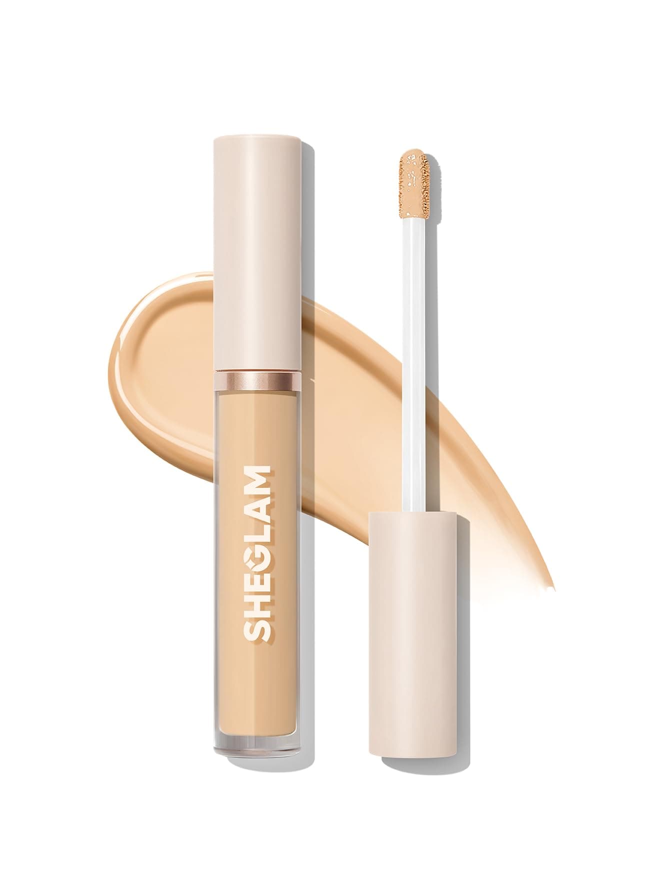 12HR Full Coverage Concealer Matte Finish Concealer Stick for Under Eye and Dark Circles - Shell