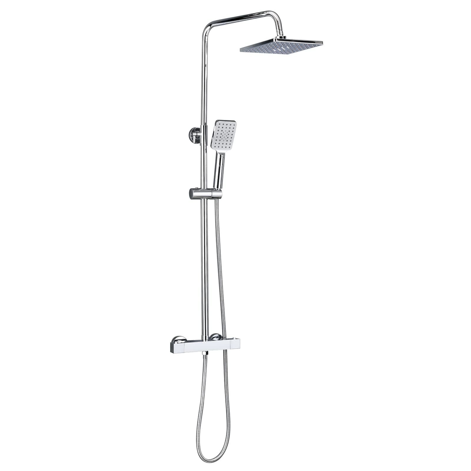 Square Thermostatic Shower System