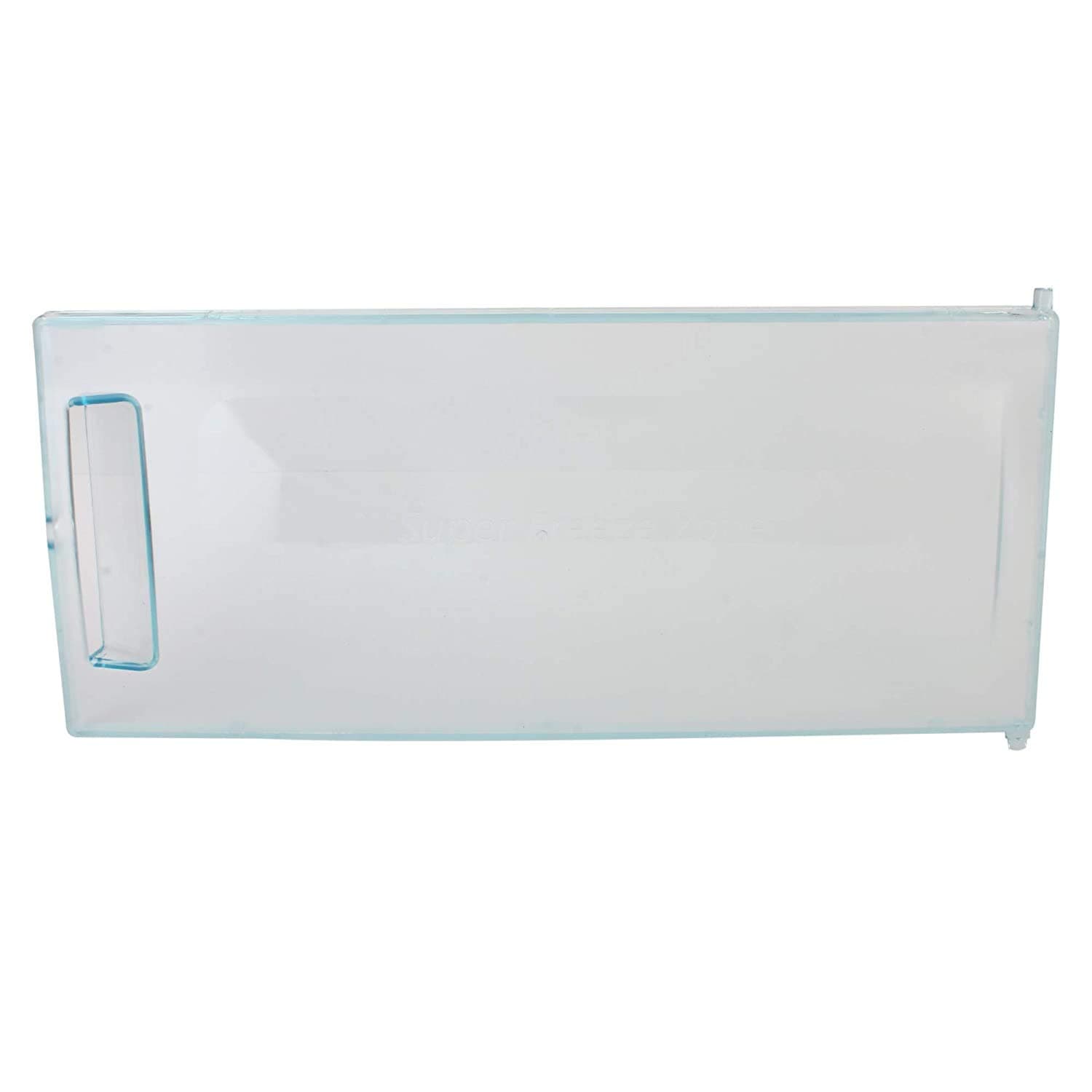 AV Acrylic Freezer Door with Round Shape Lock Compatible for Samsung Direct Cool Inverter Model/Non Inverter (Clear)