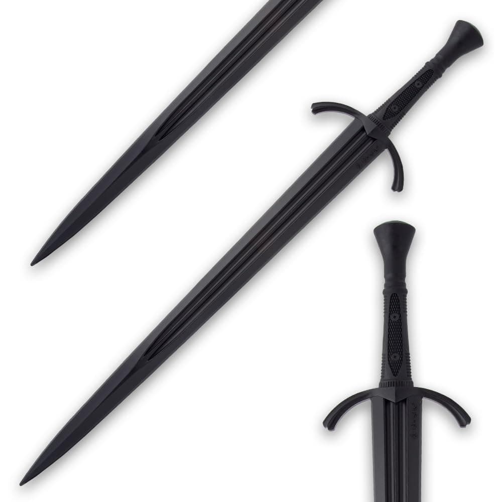 Honshu Premium Polypropylene Training Single Handed Broadsword Practice Weapon | Virtually Unbreakable | Textured Handle | 40" Overall Length