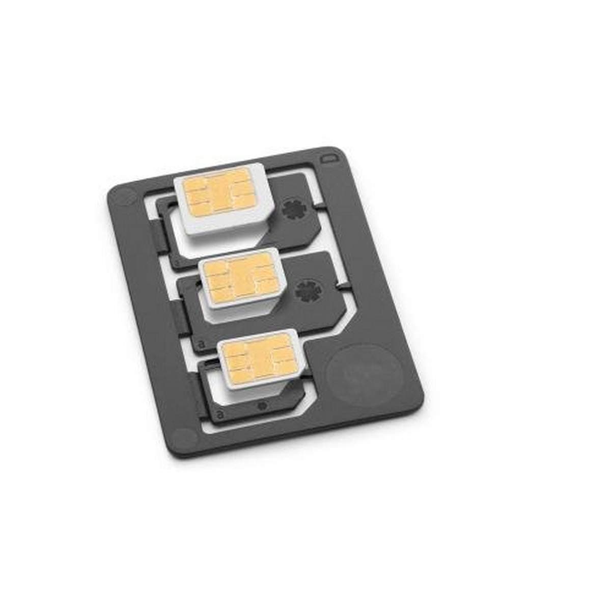 Sim Adapter - Nano To Micro, Nano To Full, Micro To Full Adapters, Made in Germany, Black