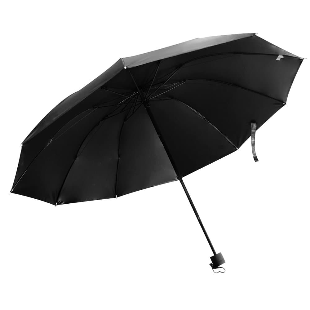 Waterproof and Windproof UV Protection Rust-Proof Umbrella,with 10 Ribs Strong Metal Frame and Shaft Ensure to Increase Stability in Winden, Ultra Light Travel Manual Umbrella Easy Carrying Handl
