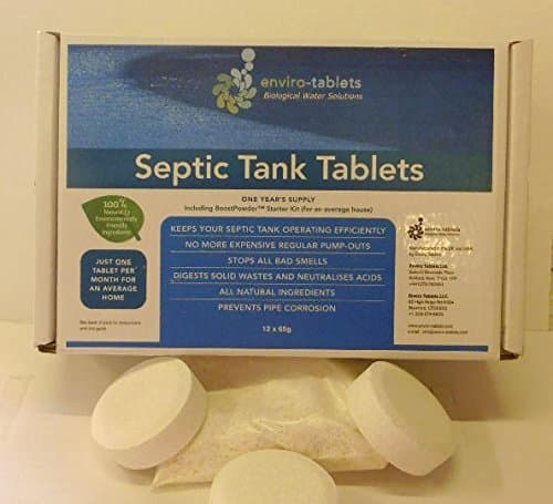 Enviro-Tablets EZY Cleen Septic EZY Non-Toxic, All Natural Complete Septic Tank Solution Combo Pack Starter and Maintenance (12 Month Treatment)