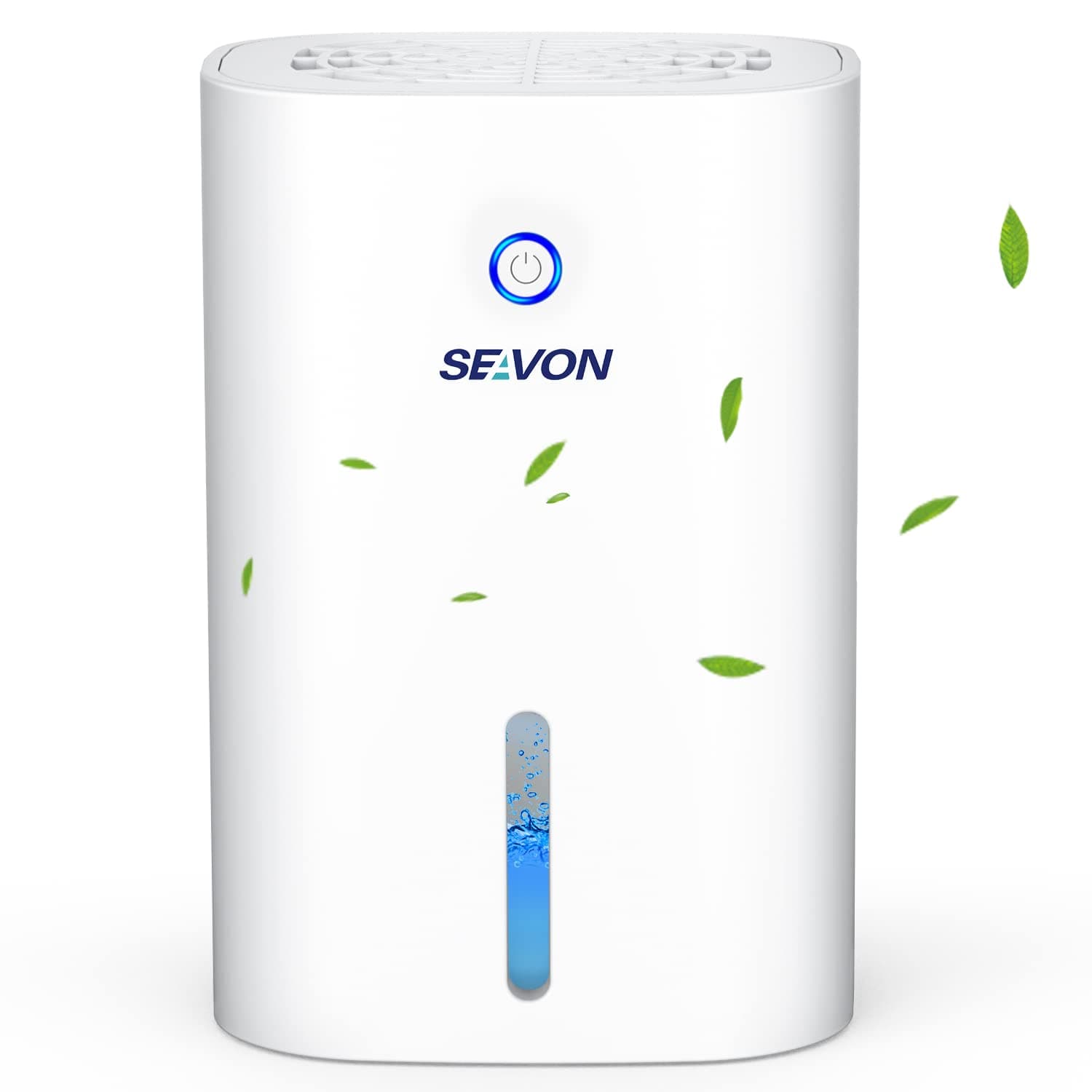 SEAVON Dehumidifiers for Home, 215 sq.ft Portable 27oz Quiet Mini Dehumidifier for Bedroom Basements Bathroom Garage Wardrobe Closet Kitchen Office RV