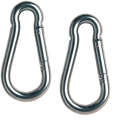 Snap Hook 100 x 10 mm Maximum Load 180 kg (Pack of 2)
