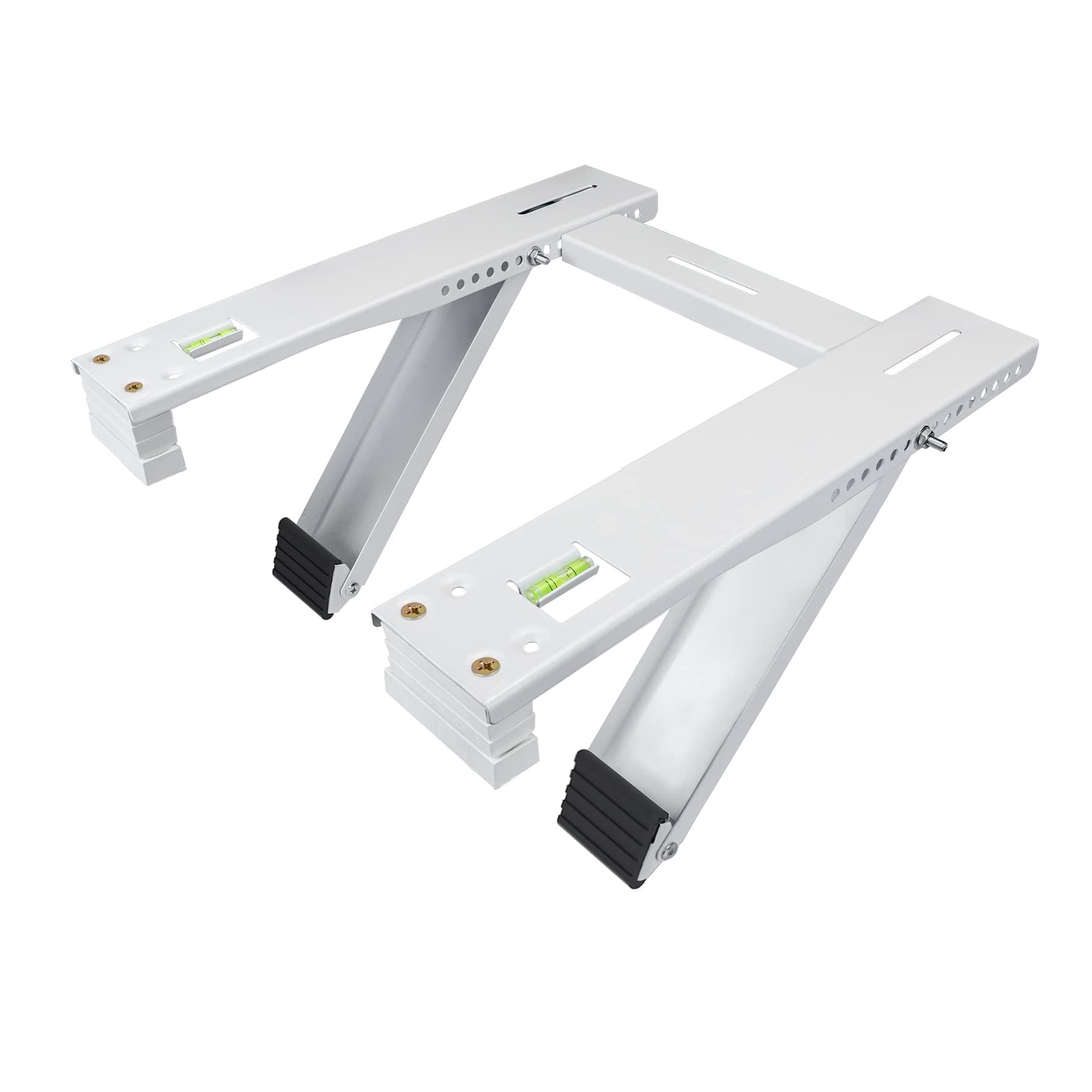 Window Air Conditioner Bracket, Heavy Duty AC Support with 2 Arms, Up to 200 lbs, Universal Fit 5,000 to 22,000 BTU Window Units