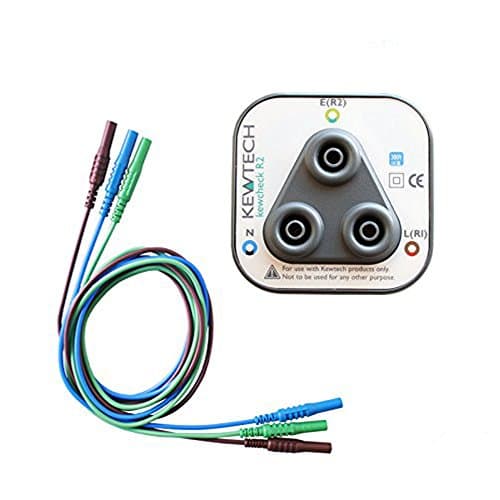 Kewcheck R2 Ring Mains Socket Tester & LDM202 Test Lead Set
