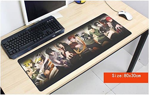 Naruto mouse pad anime pad to mouse notbook computer mousepad gaming padmouse gamer to laptop 80x30cm mouse mats
