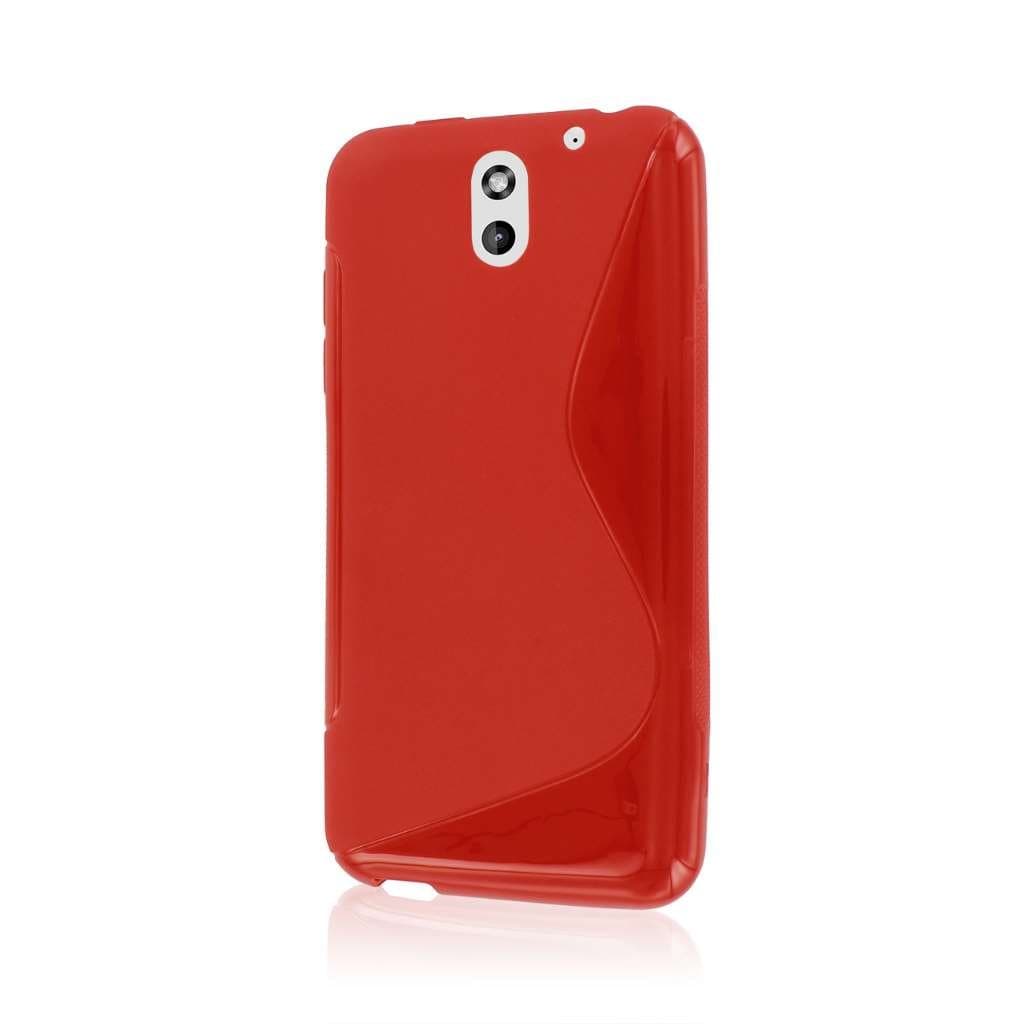 MPERO FLEX S Series Protective Case for HTC Desire 610 - Red