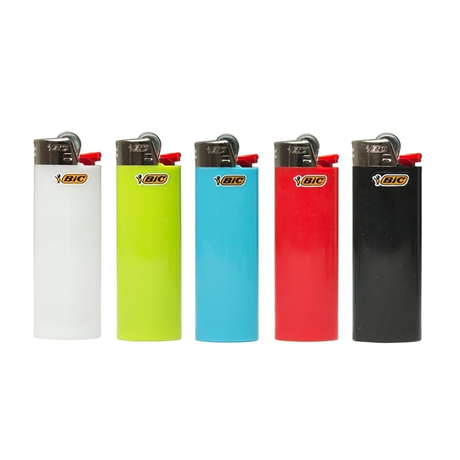 Lot of 5 Mini Multicolour Lighter