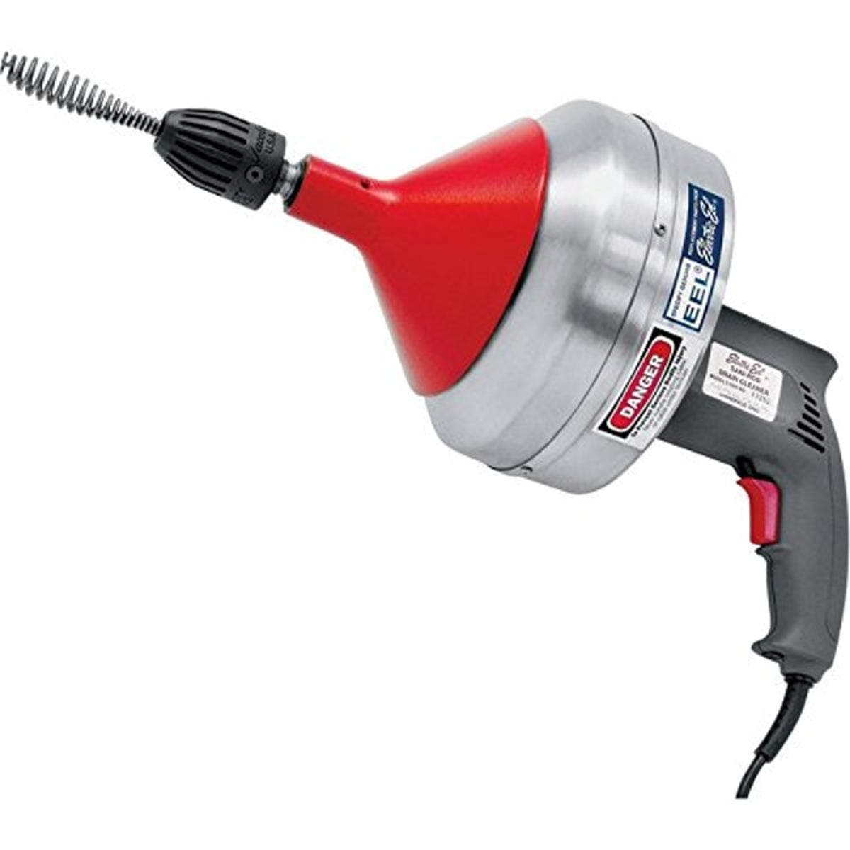 Electric EelSK-3/8EIC25 Handheld Drill-Powered Drain Cleaner