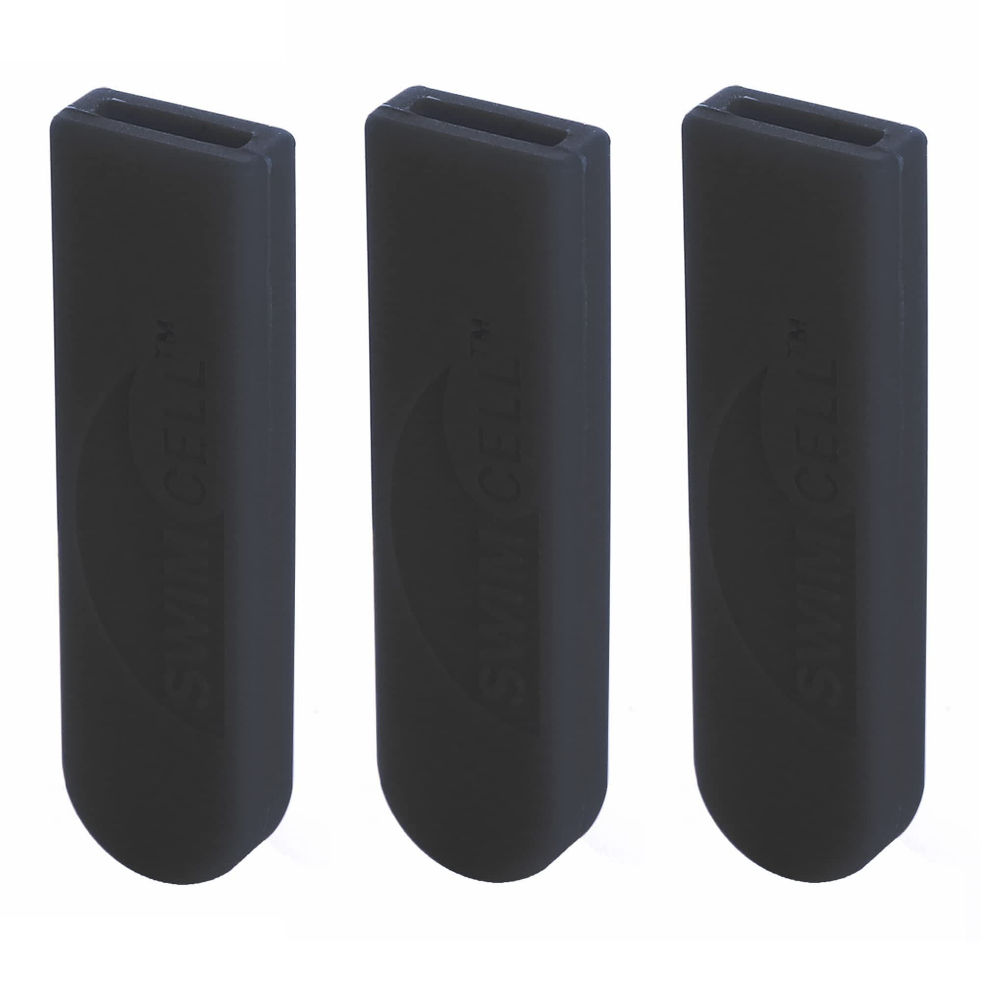 SwimCell Key Blade Cover - Silicone Sheath Protector for Car, Bike, or House Keys. Anti-Scratch Sleeve. Cut to Fit. 1-2 Keys