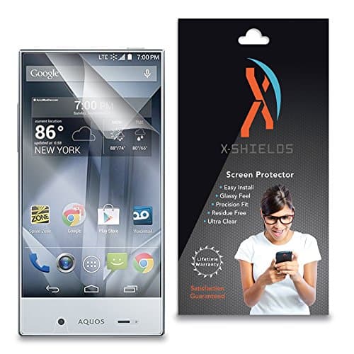 XShields (4-Pack) Screen Protectors for Sharp Aquos Crystal (Ultra Clear)