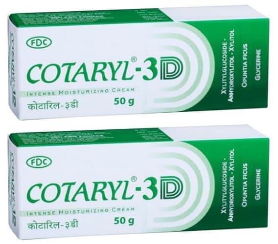FDC Cotaryl-3D Intense Moisturizing Cream - 50 gm, Pack Of 2