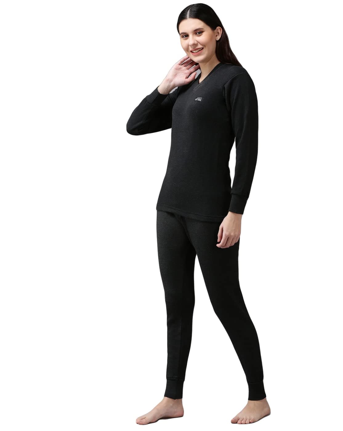 Lux Cottswool Women's Thermal Top and Lower Set