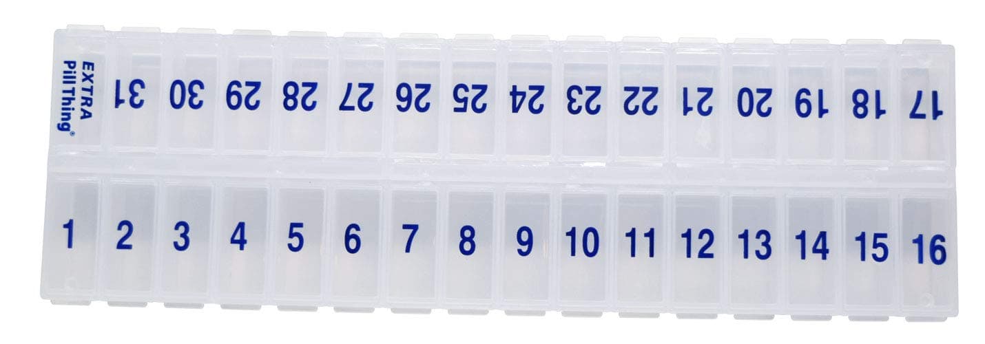 pill thing Once a Day Monthly Organiser