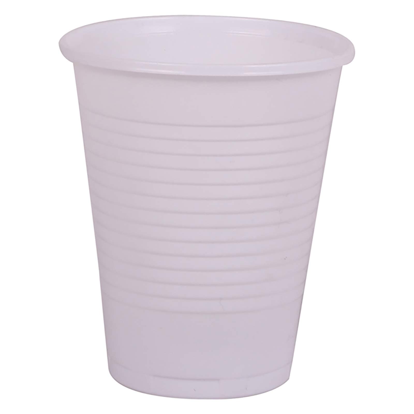 Hotpack Disposable Plastic Cup, 6 oz, 50 Pieces