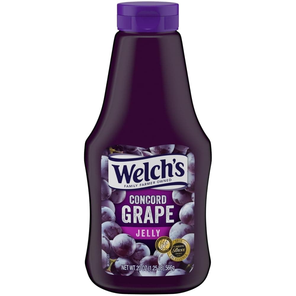 Grape Jelly Large 566g Squeezable Welch's
