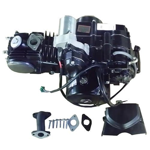 X-PRO 125cc 4-Stroke ATV Engine Semi-Auto Transmission with Reverse, Electric Start