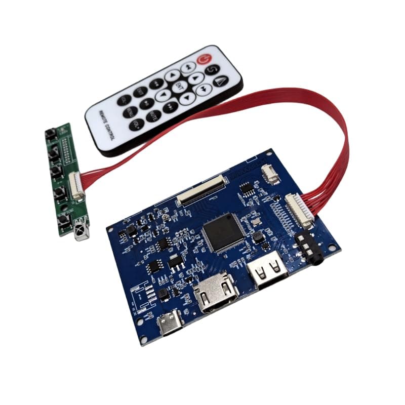 HDMI-compatible to 40pin LVDS LED LCD Controller board Kit DIY for 7 "8" 9 "10.1" general LVDS panel screen Micro-USB5V