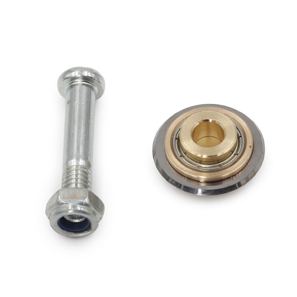 Tile Wheel Cutter 22×6×10.5mm Carbide Ceramic Tile Cutter Replacement Scoring Wheel With Bolt and Lock Nut For Manual tile Cutting Machine