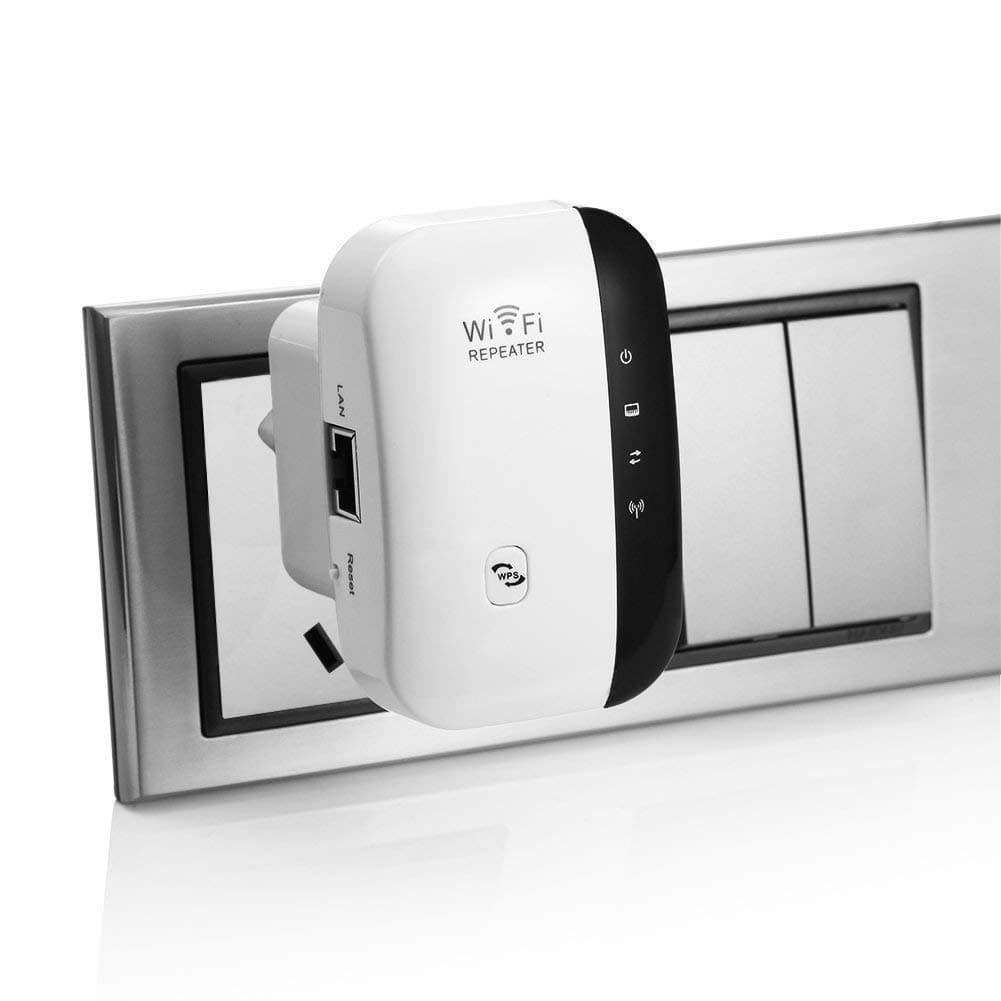 AWINLI superboost wifi Wireless Range Extender Amplifier Wireless 300Mbps Mini Signal Booster IEEE802.11n/g/b 2.4GHz with WPS Function for High Speed Long Range Optimal WiFi Performance