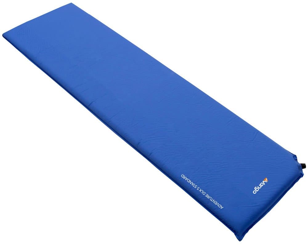 Adventure DLX 5cm Self Inflating Compact Foam Sleep Mat Insulated Camping Mattress Pad, Easy Inflate & Deflate, Inflatable Sleep Mat for Backpacking Hiking Tent