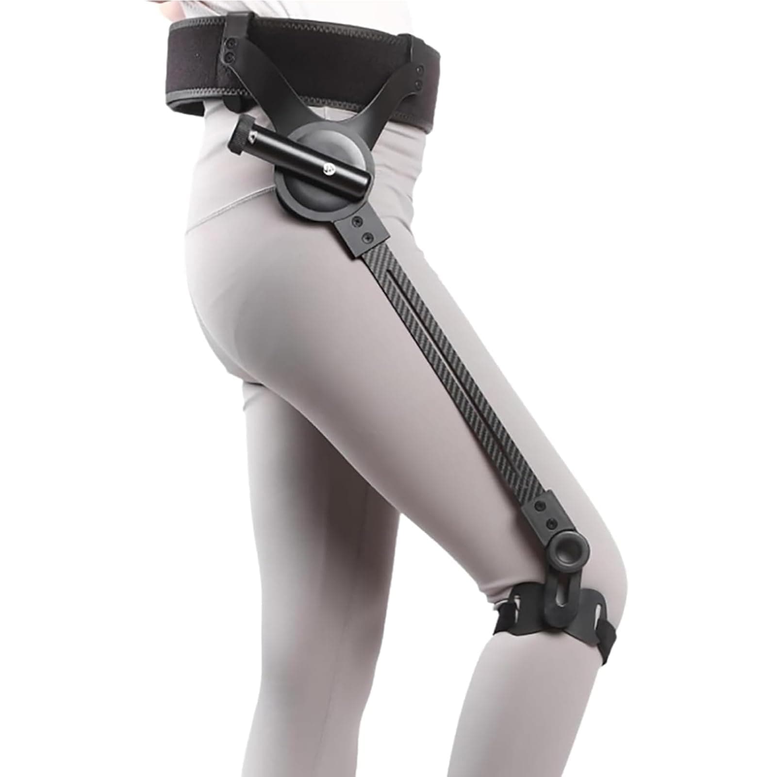 Exo Skeleton Legs to Help Walk, Bionic Exoskeleton Leg, Hiking and Climbing Stairs Assist, 3 Level Adjustable Strength, for Adults Elderly, Walking Assistance Device (Right Leg, S)