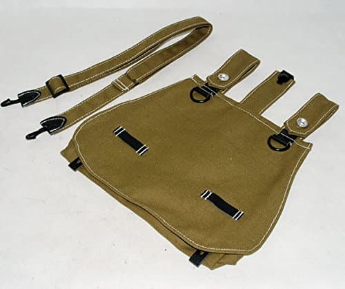 Generic Men's WW2 German Army Bread Bag With Shoulder Strap