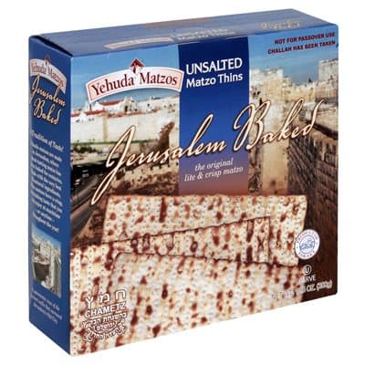 Matzo Thin Daily Unsalted (Pack of 6)